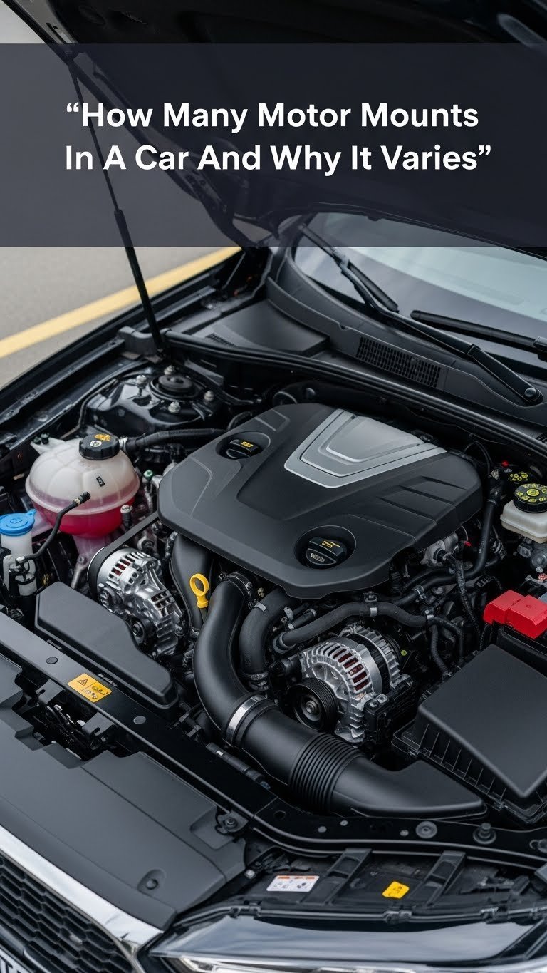 How Many Motor Mounts In A Car And Why It Varies 1 how many motor mounts are in a car