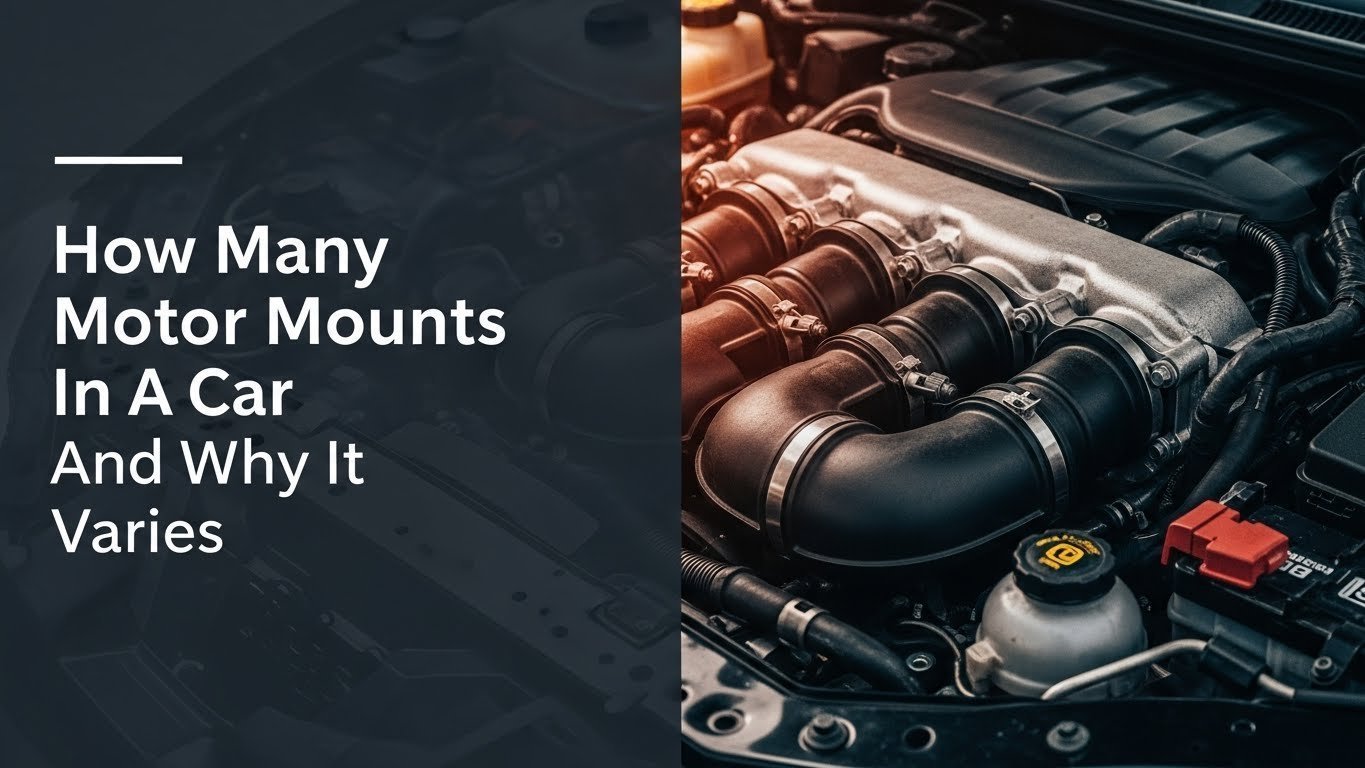 How Many Motor Mounts In A Car And Why It Varies