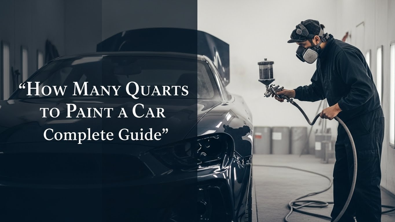 How Many Quarts to Paint a Car Complete Guide