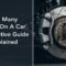 How Many Rotors On A Car A Definitive Guide Explained