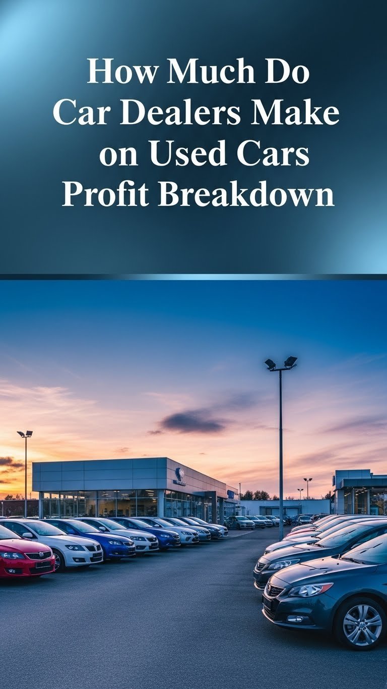 How Much Do Car Dealers Make on Used Cars Profit Breakdown 1 how much do car dealers make on a used car