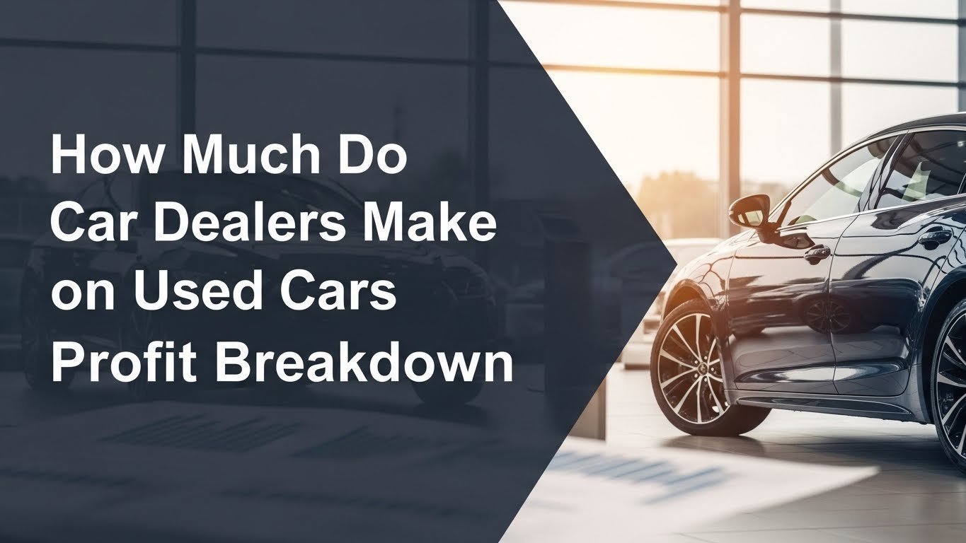 How Much Do Car Dealers Make on Used Cars Profit Breakdown