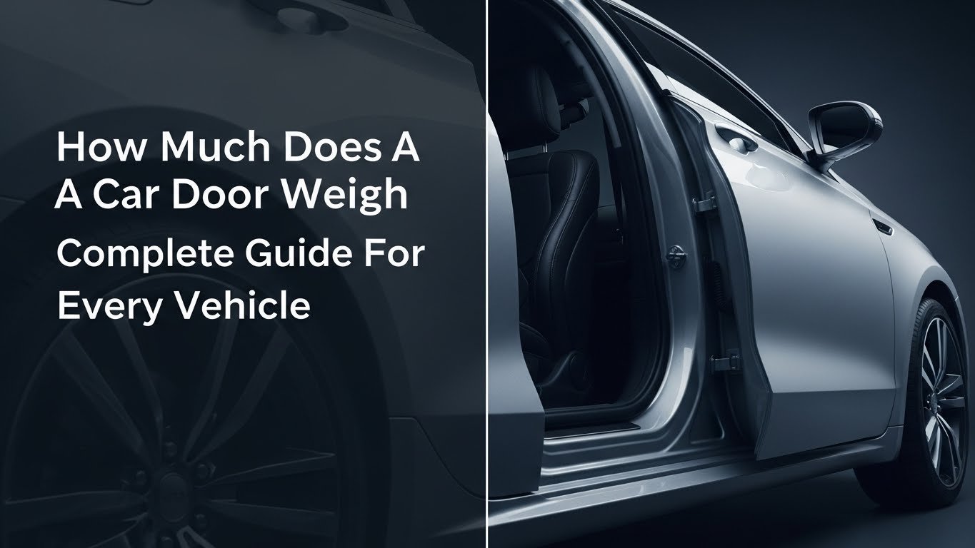 How Much Does A Car Door Weigh Complete Guide For Every Vehicle
