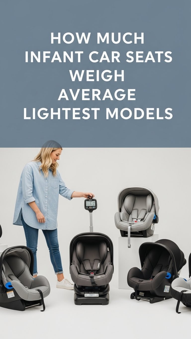 how much do infant car seats weigh