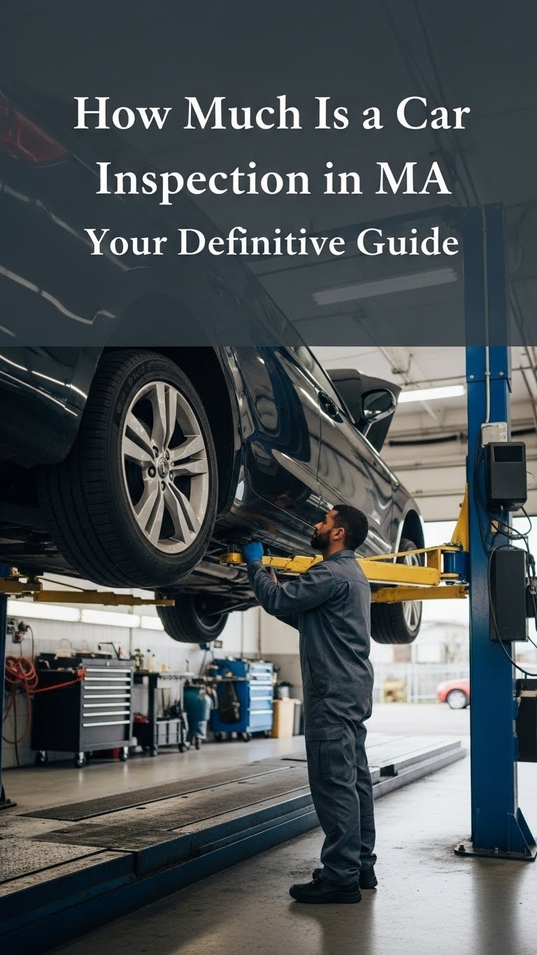 how much is a car inspection in ma