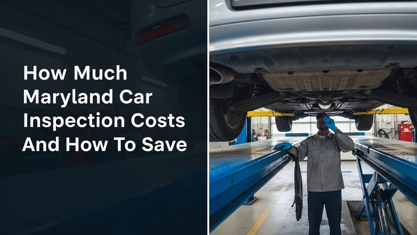 How Much Maryland Car Inspection Costs And How To Save