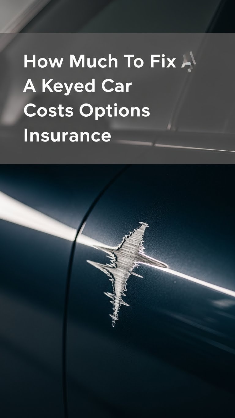 How Much To Fix A Keyed Car Costs Options Insurance 1 how much to fix a keyed car