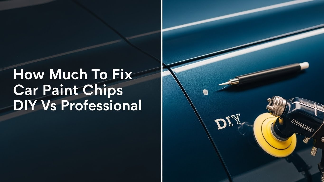 How Much To Fix Car Paint Chips DIY Vs Professional