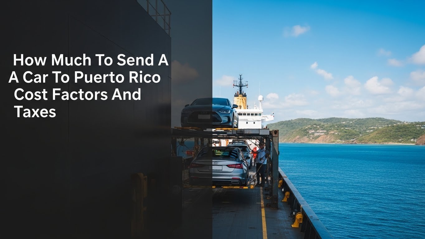 How Much To Send A Car To Puerto Rico Cost Factors And Taxes
