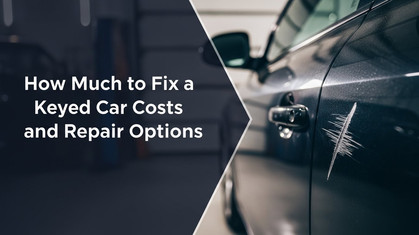 How Much to Fix a Keyed Car Costs and Repair Options