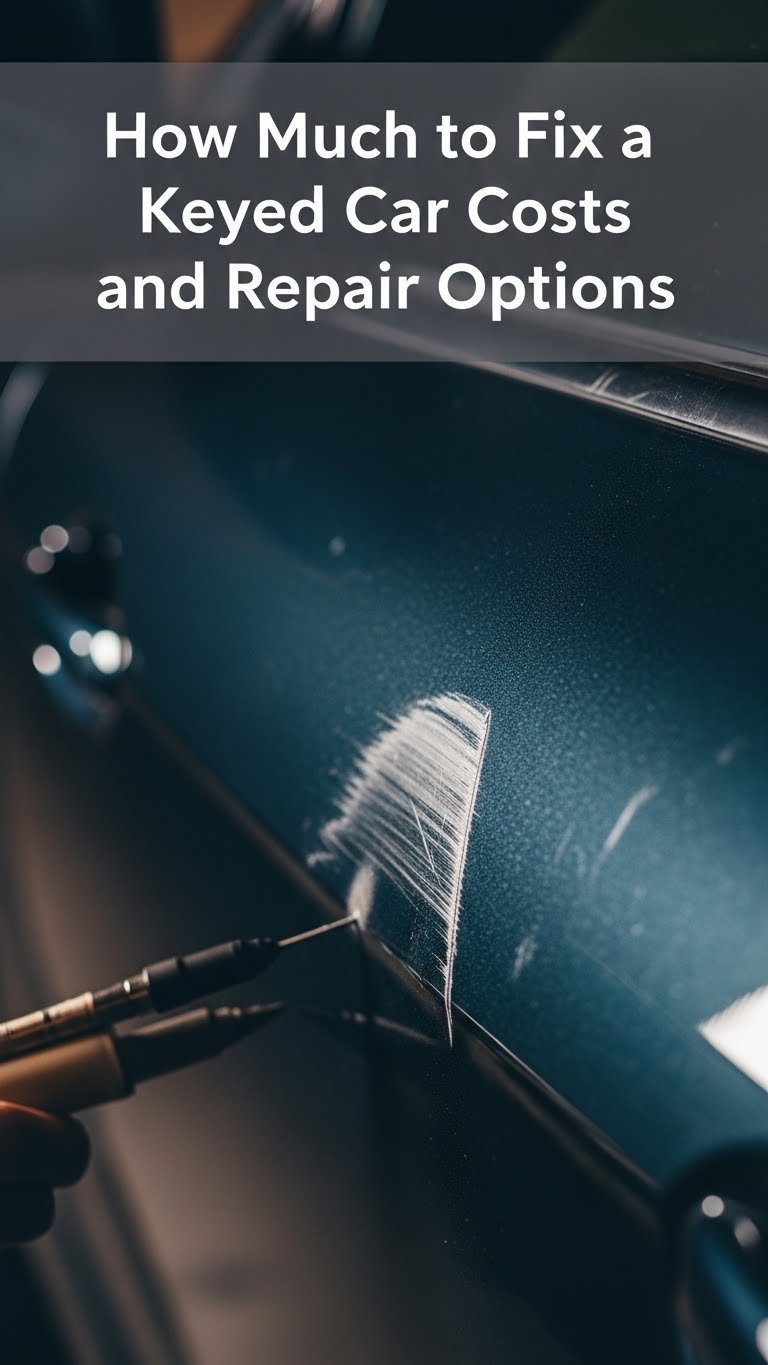 how much is it to fix a keyed car