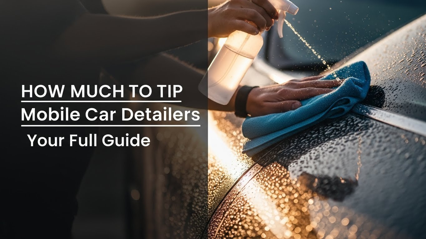 How Much to Tip Mobile Car Detailers Your Full Guide