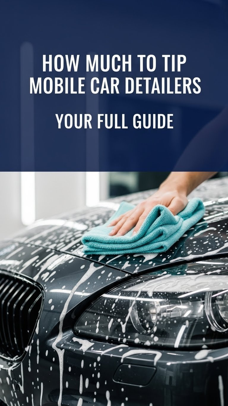 do you tip mobile car detailers
