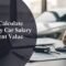 How to Calculate Company Car Salary Equivalent Value [year]