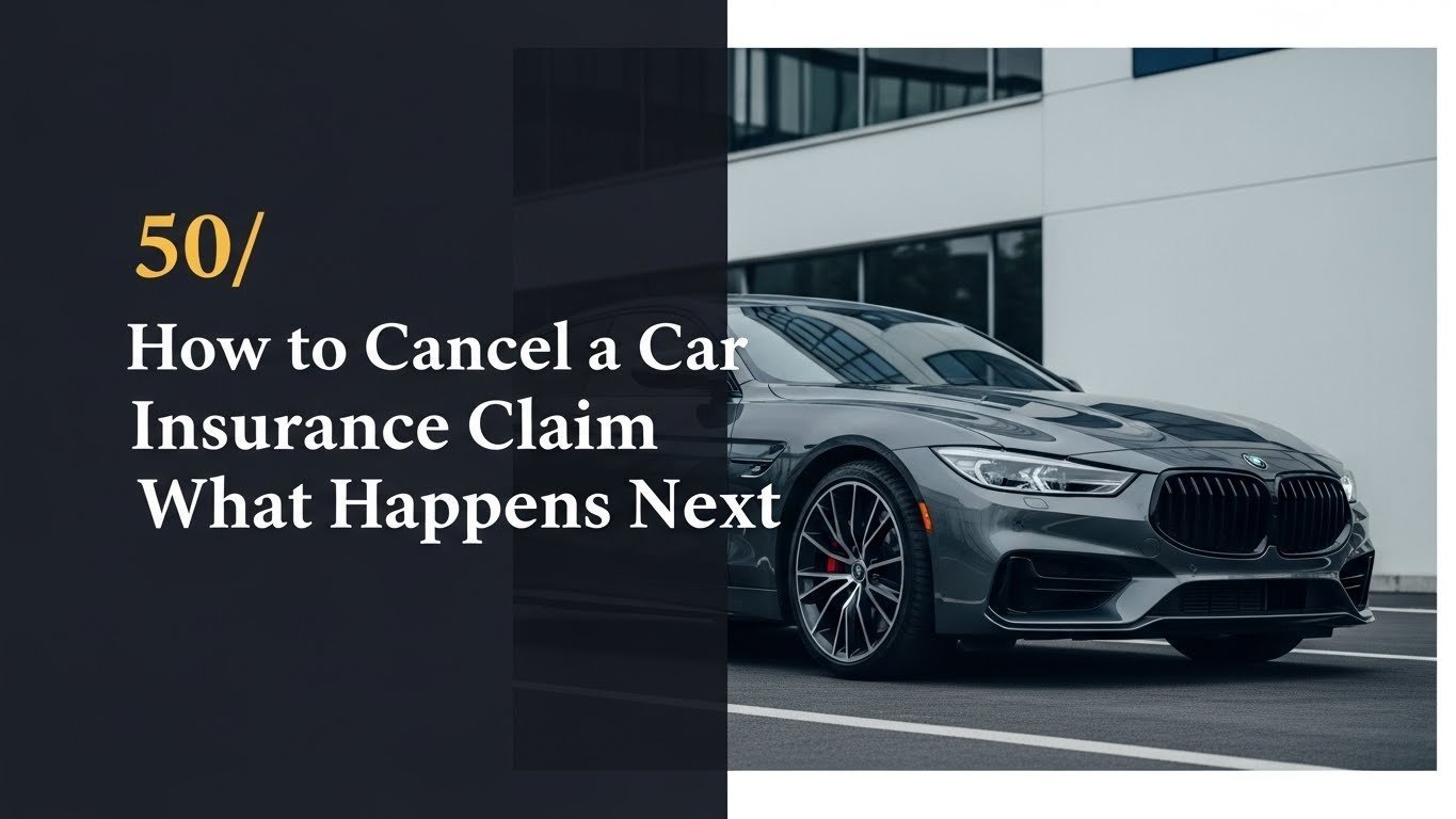 How to Cancel a Car Insurance Claim And What Happens Next