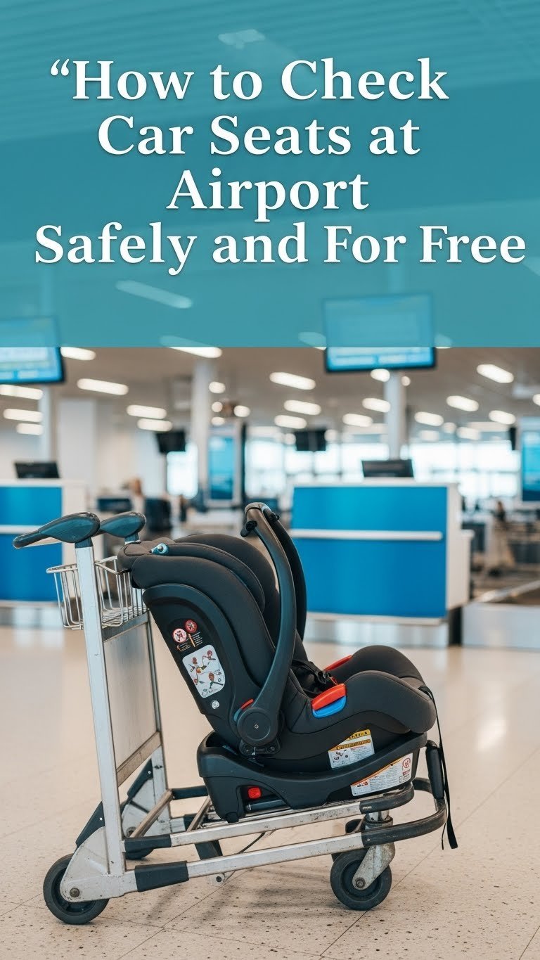 how to check car seats at airport