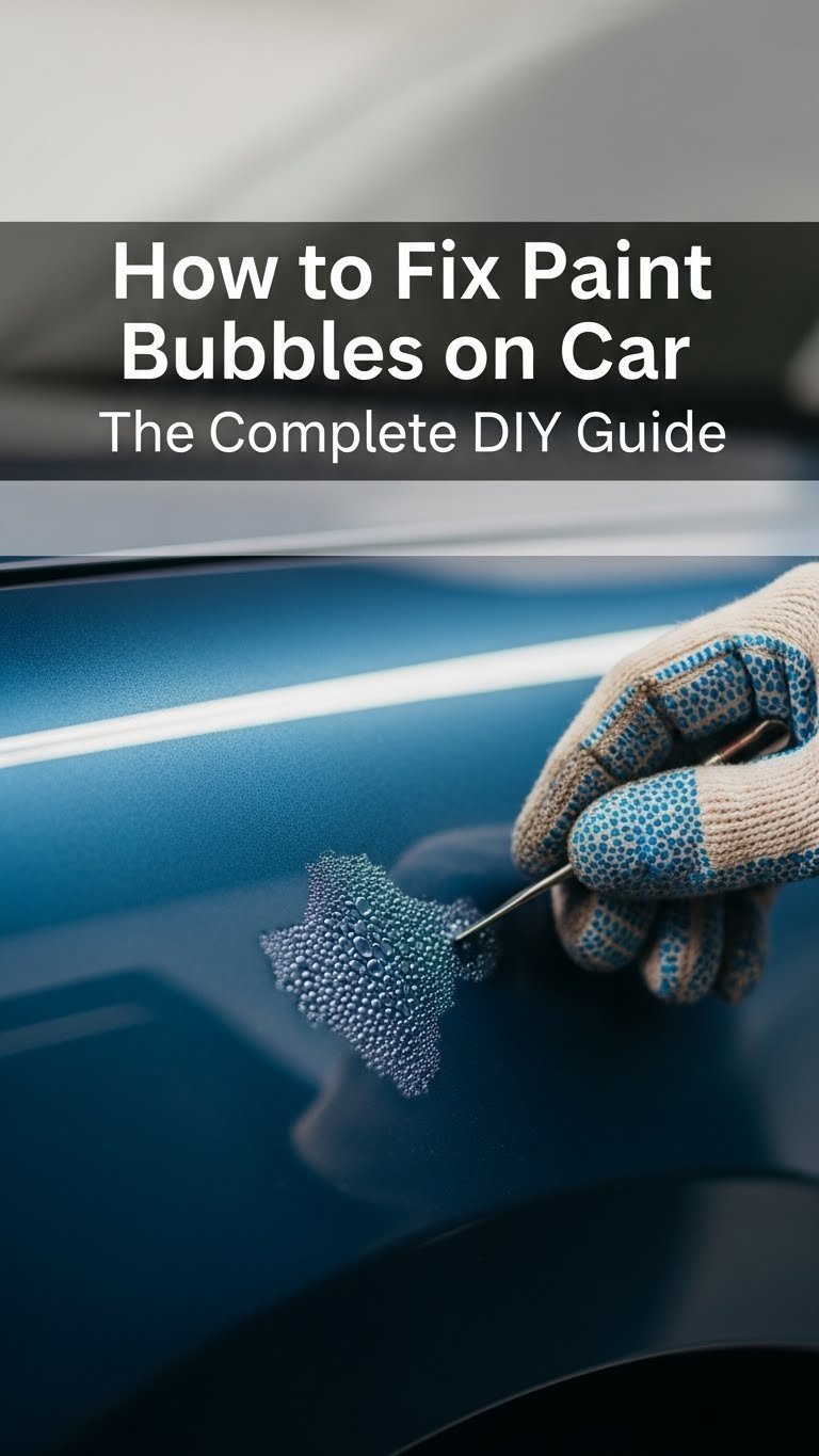 How to Fix Paint Bubbles on Car The Complete DIY Guide 1 how to fix paint bubbles on car