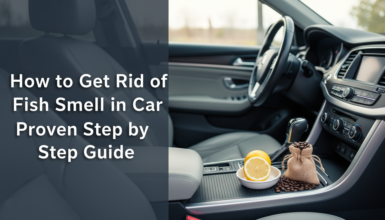 How To Get Rid Of Smell In Car (step-by-step Guide)