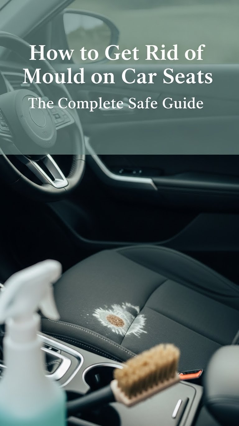 how to get rid of mould on car seats