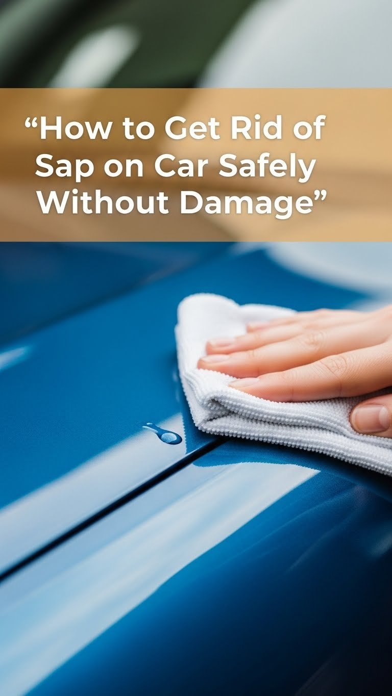 How to Get Rid of Sap on Car Safely Without Damage 1 how to get rid of sap on car