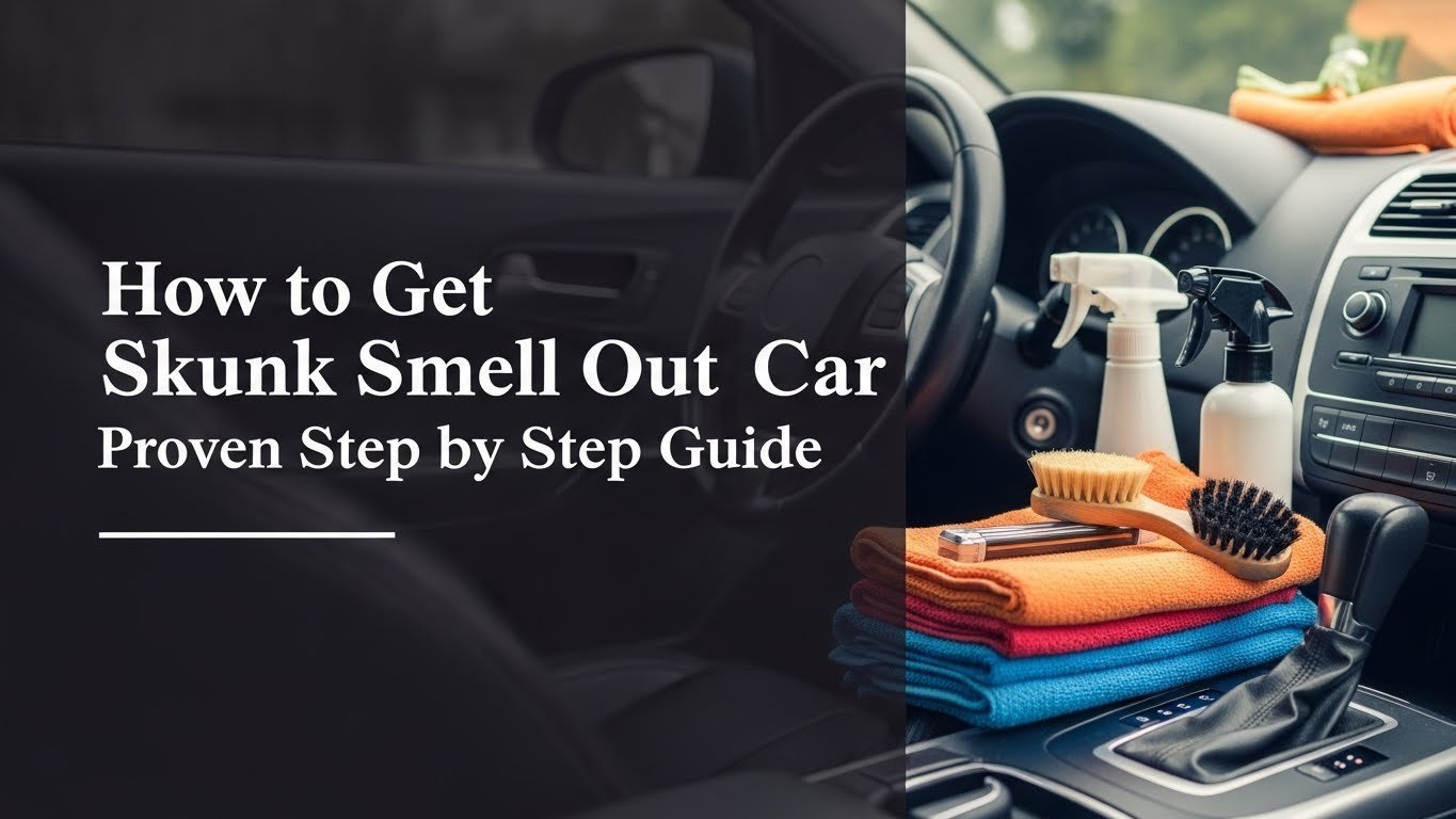 How to Get Skunk Smell Out of Car Proven Step by Step Guide