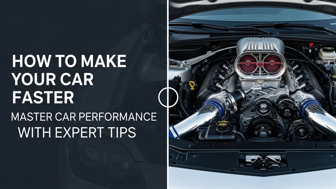 How to Make Your Car Faster Master Car Performance With Expert Tips