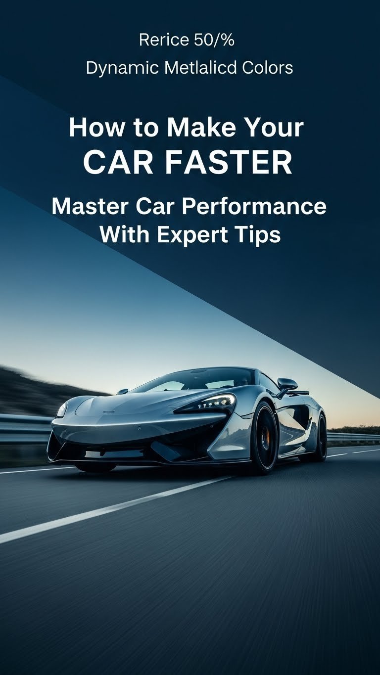 how do you make a car faster