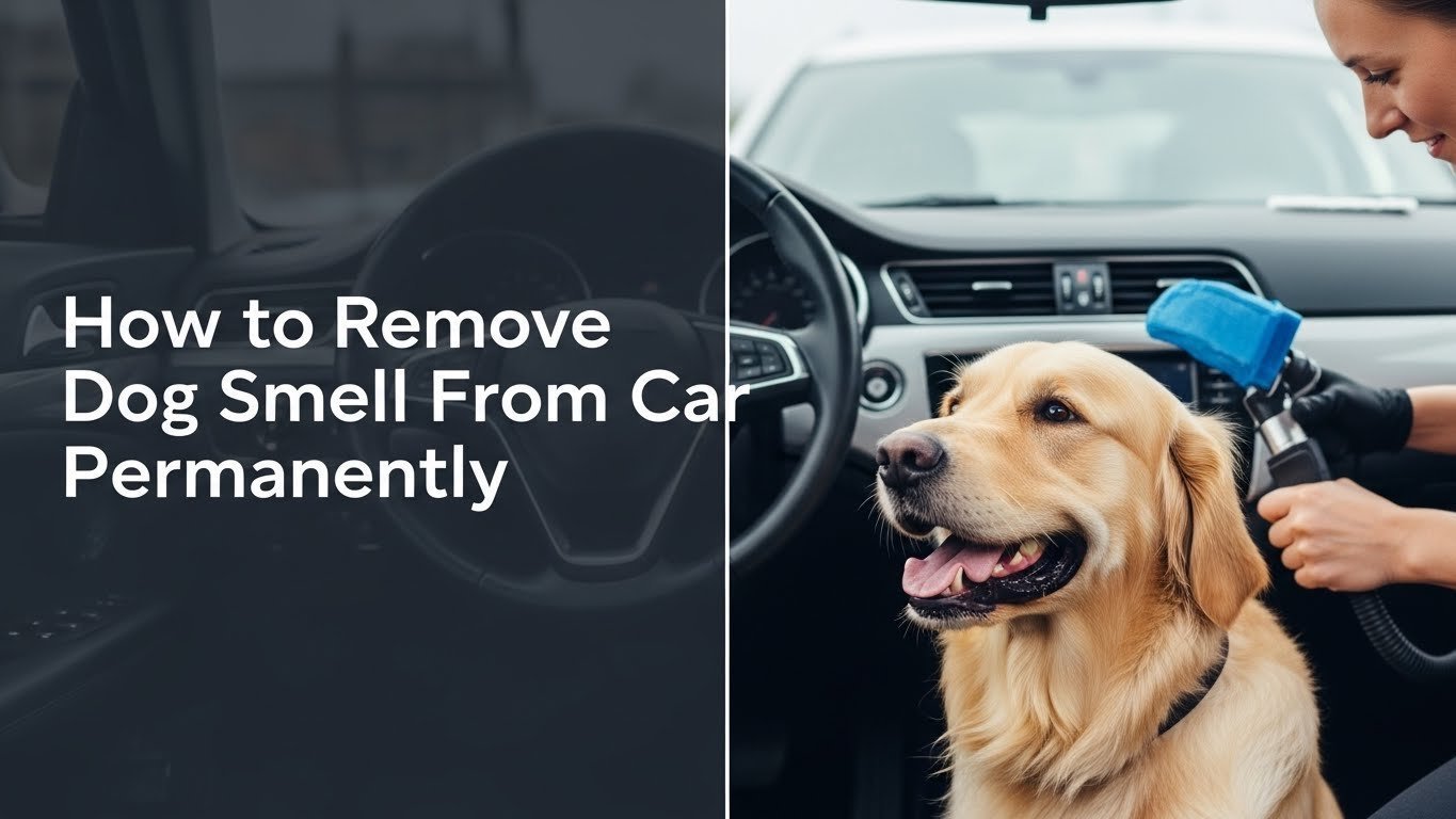 How to Remove Dog Smell From Car Permanently