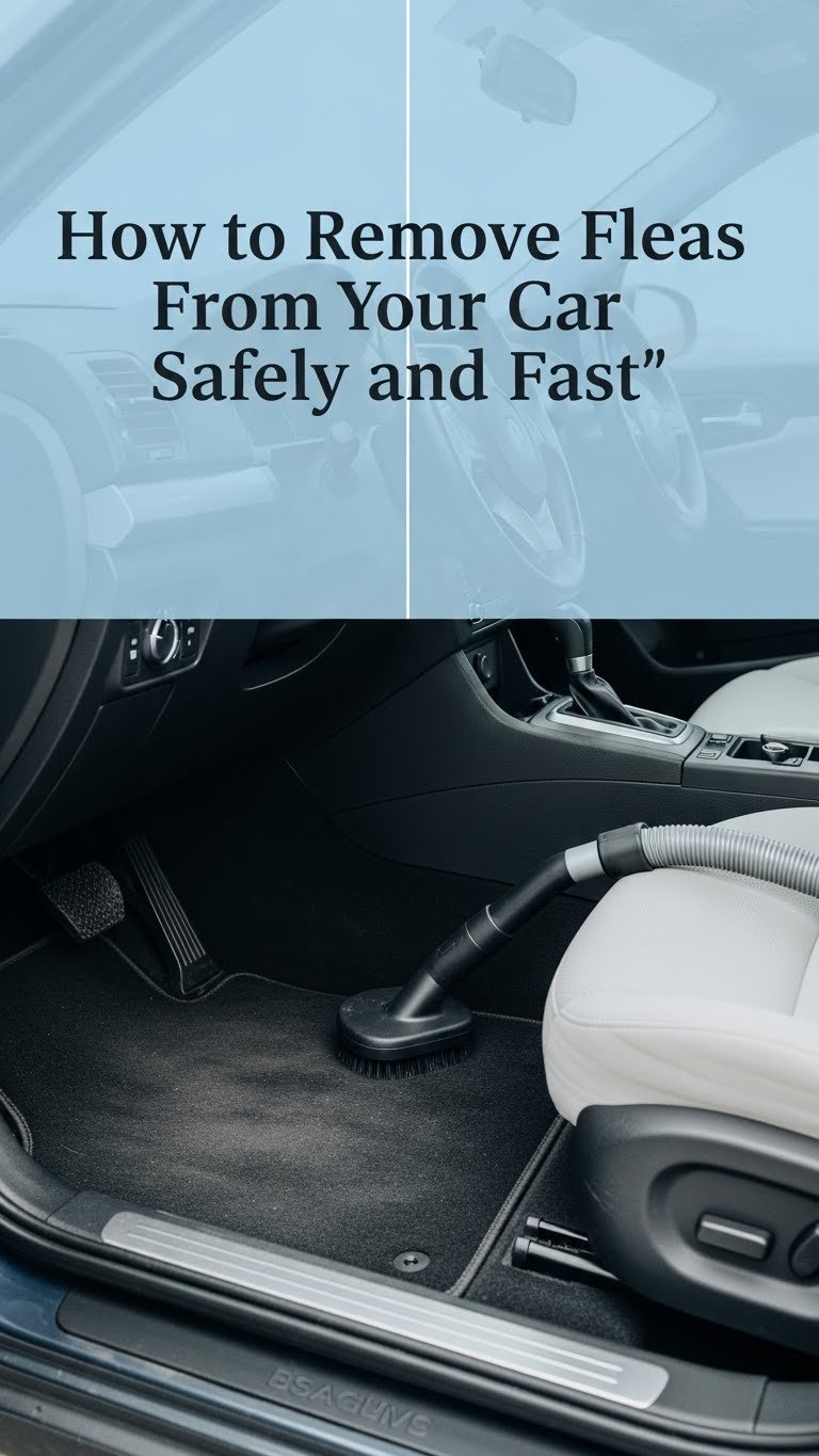 How to Remove Fleas From Your Car Safely and Fast 1 how to get rid of fleas from car