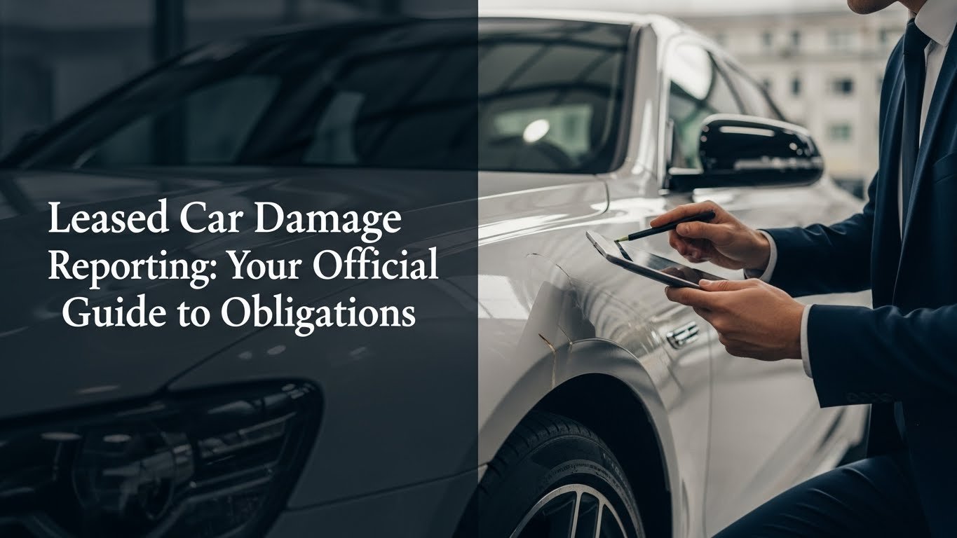 Leased Car Damage Reporting Your Official Guide to Obligations