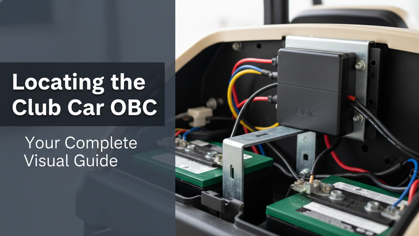 Locating the Club Car OBC Your Complete Visual Guide