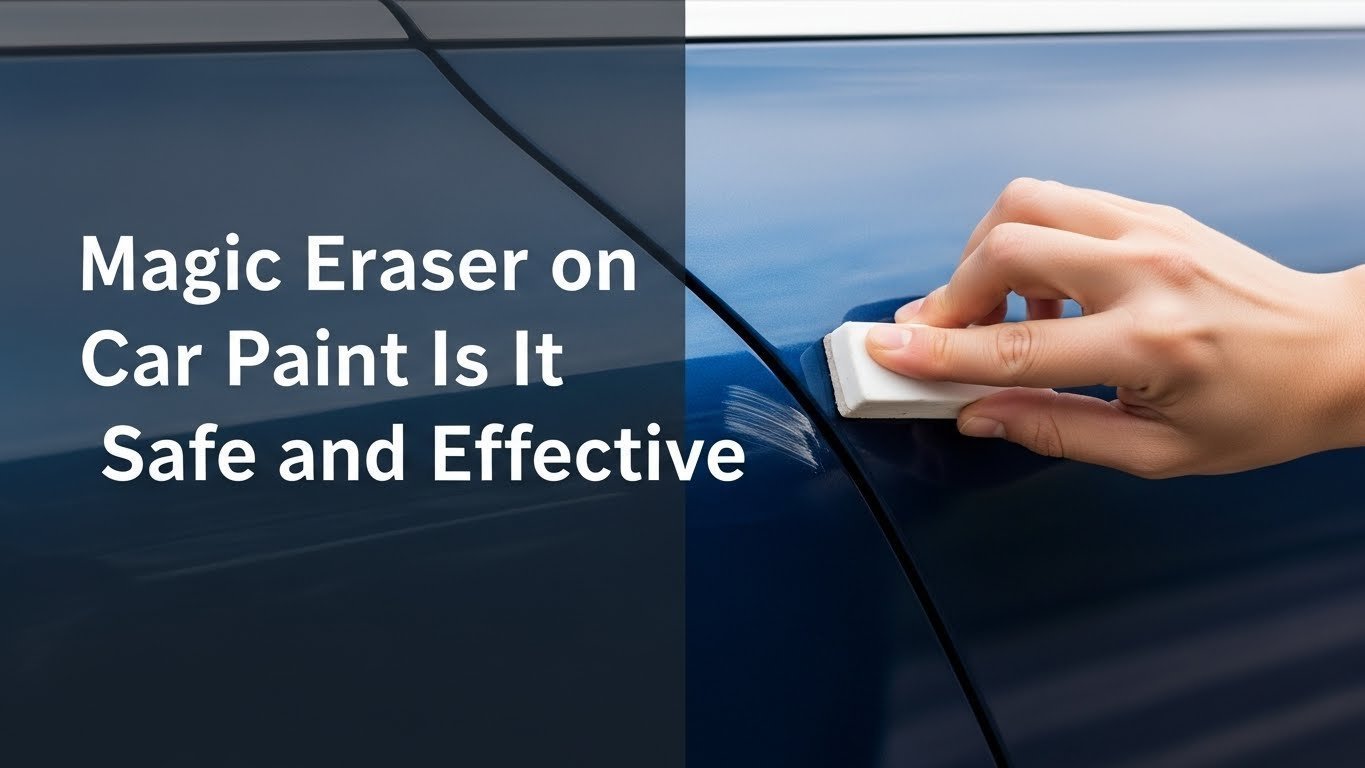 Magic Eraser on Car Paint Is It Safe and Effective
