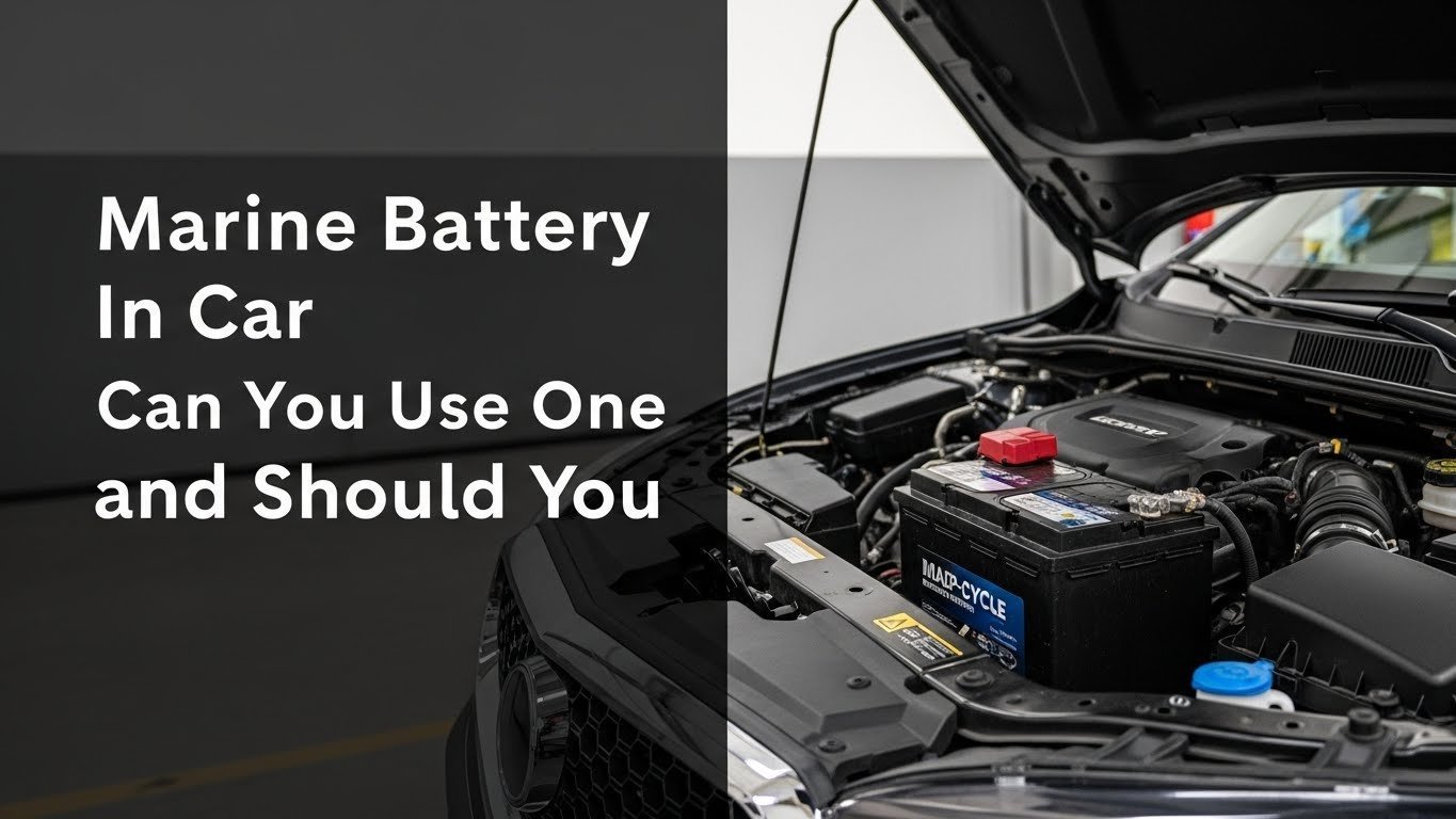 Marine Battery in Car Can You Use One and Should You