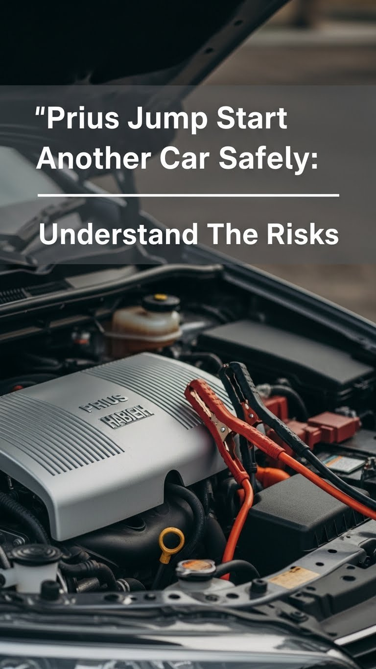 can you jump start another car using a prius