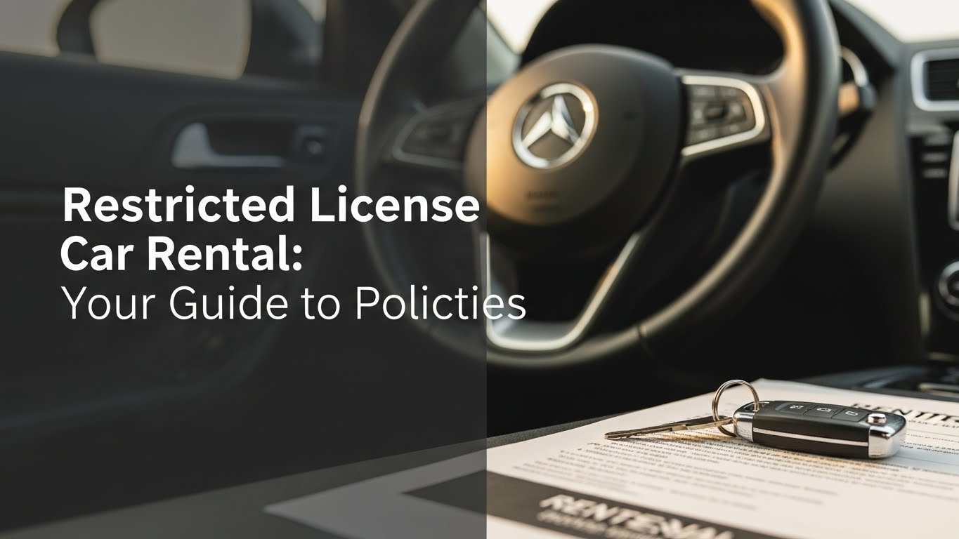 Restricted License Car Rental Your Guide to Policies