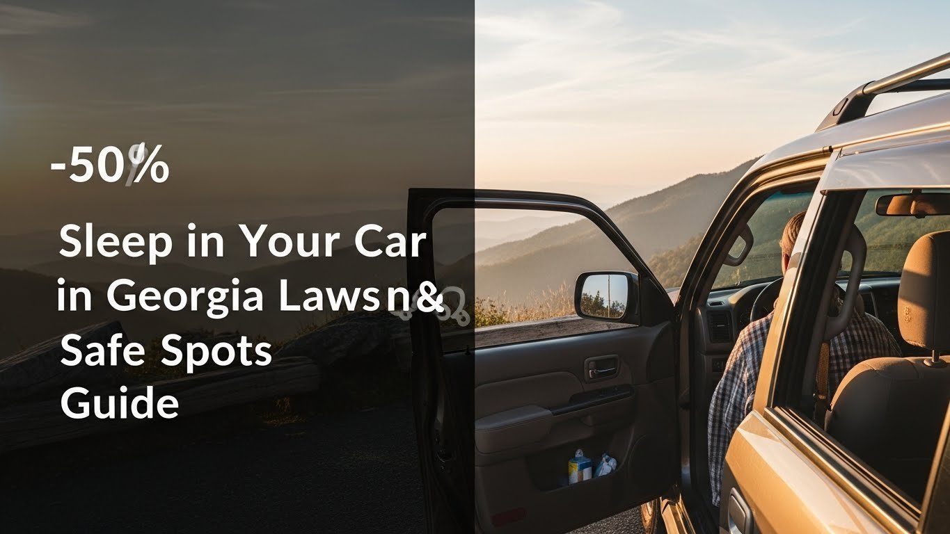 Sleep in Your Car in Georgia Laws and Safe Spots Guide