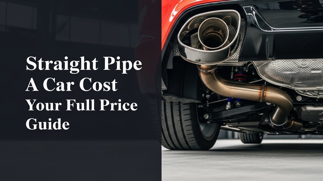 Straight Pipe a Car Cost Your Full Price Guide [year]
