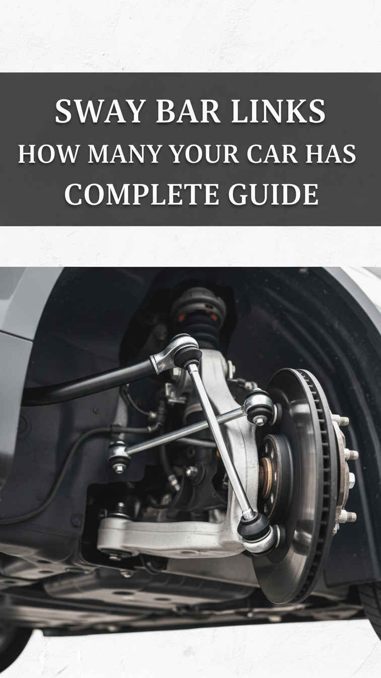 how many sway bar links does a car have