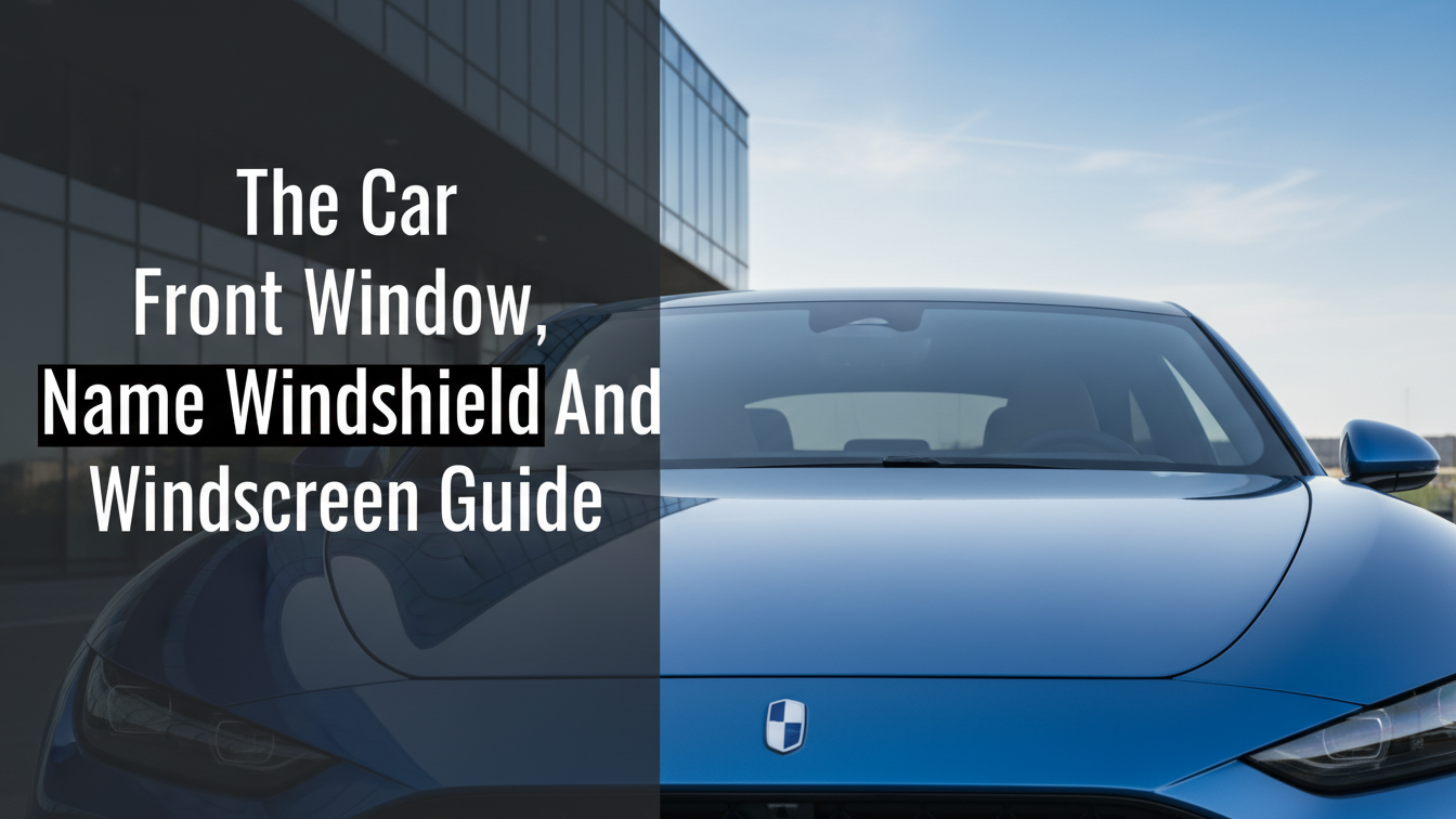 The Car Front Window Name Windshield And Windscreen Guide
