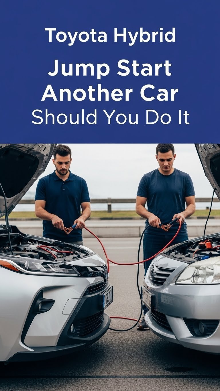 can a toyota hybrid jump start another car