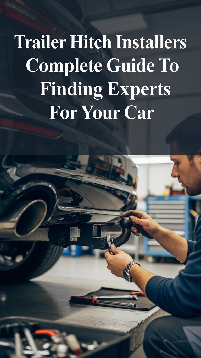 Trailer Hitch Installers Complete Guide To Finding Experts For Your Car 1 who can install a trailer hitch on my car