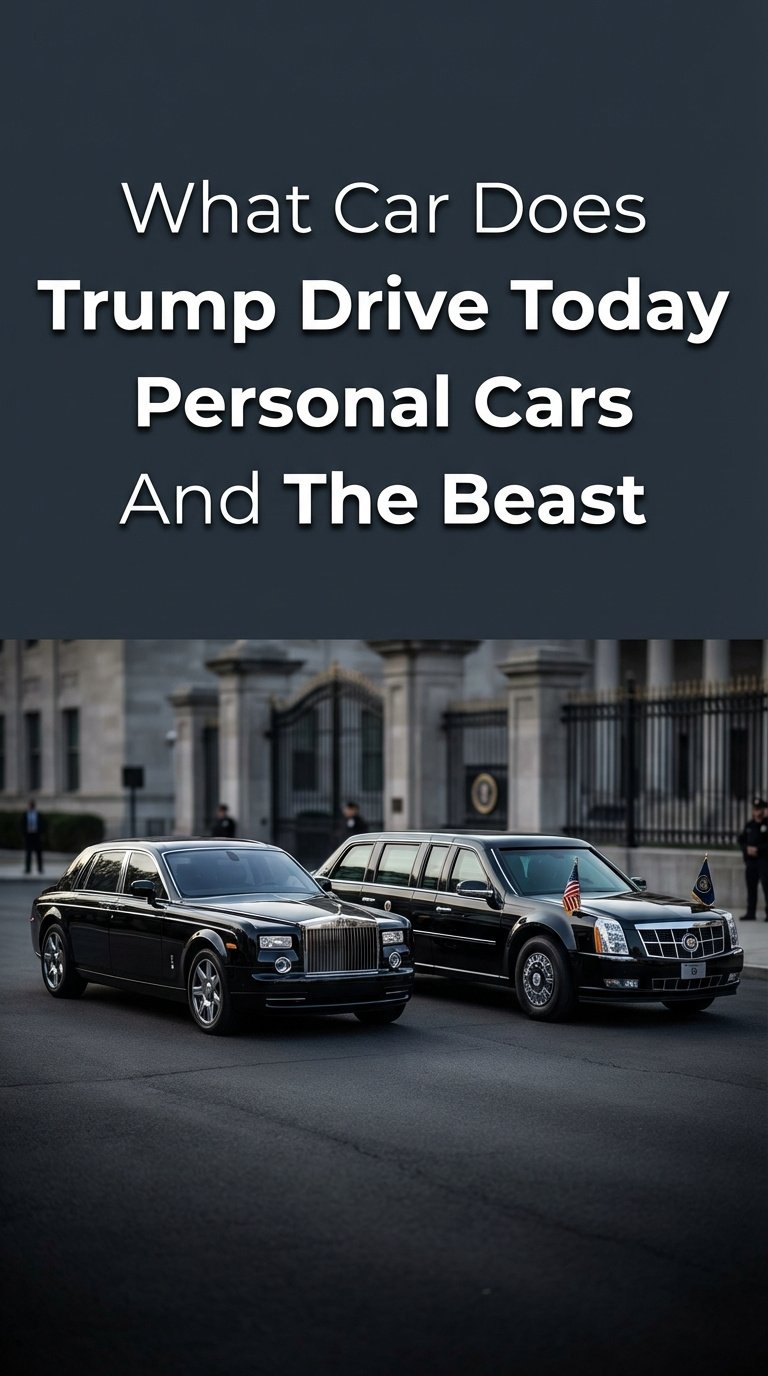what car does trump drive