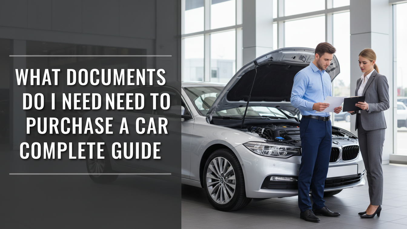 What Documents Do I Need To Purchase A Car Complete Guide 2026 - CarXplorer