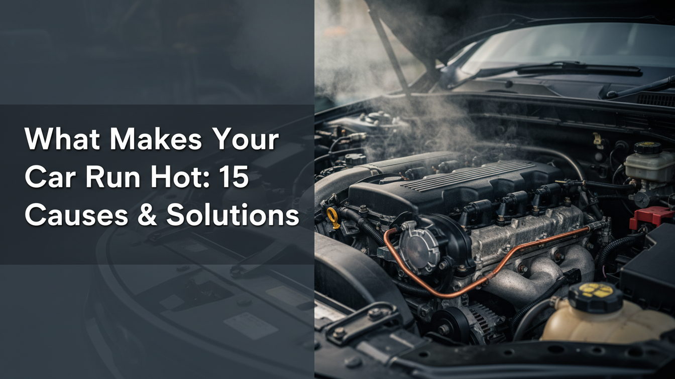What Makes Your Car Run Hot: 15 Causes & Solutions