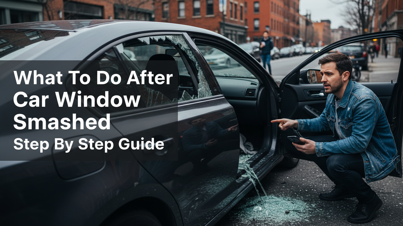 What To Do After Car Window Smashed Step By Step Guide
