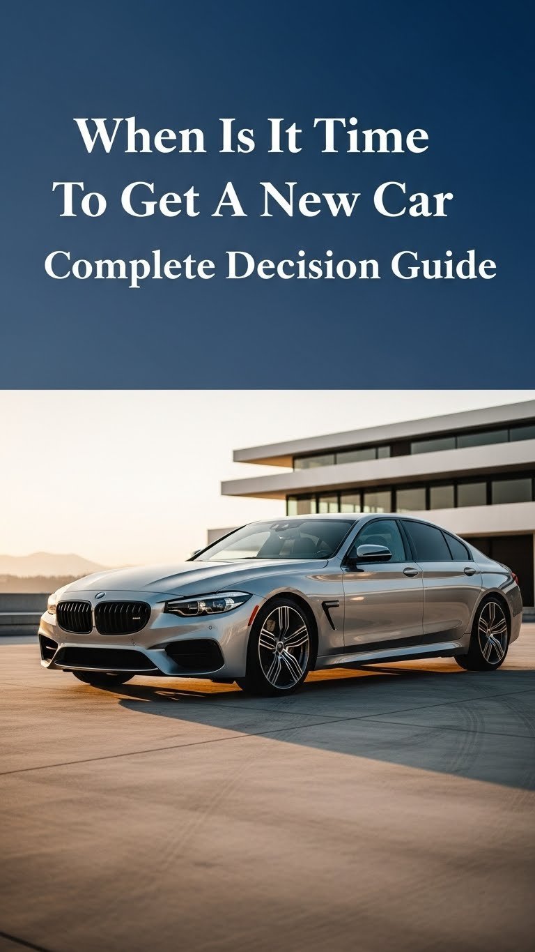 when is it time to get a new car