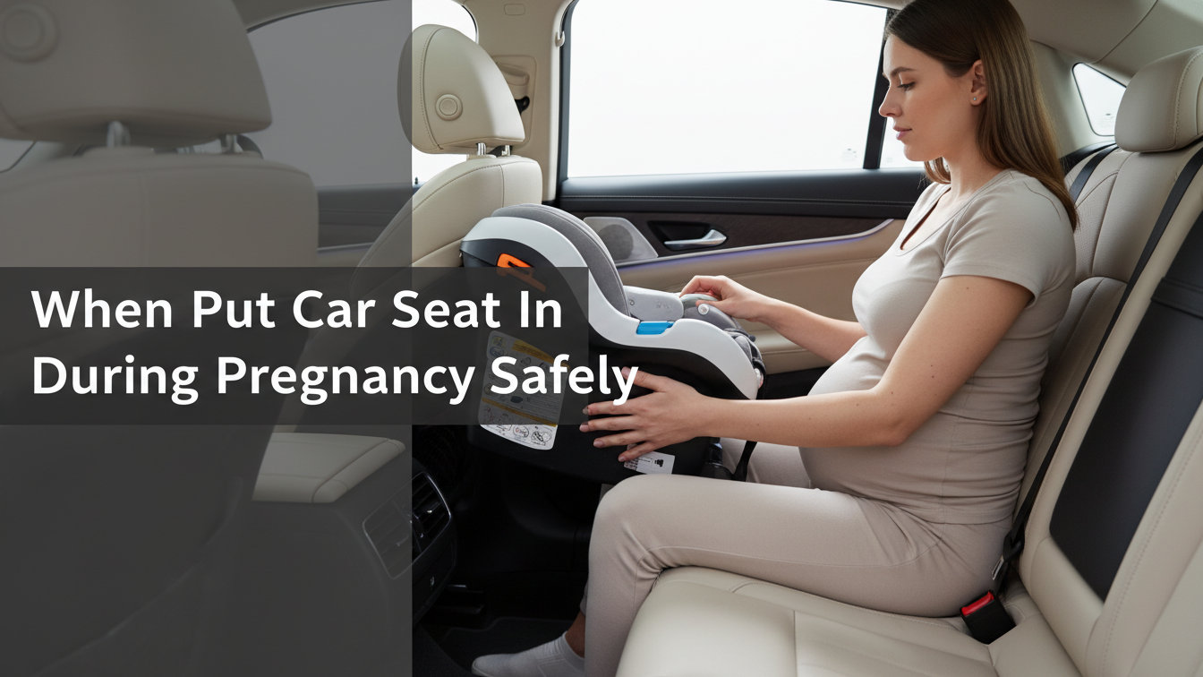 When Put Car Seat In During Pregnancy Safely [year]
