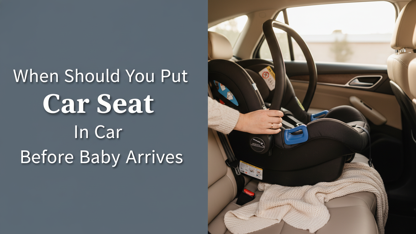When Should You Put Car Seat In Car Before Baby Arrives