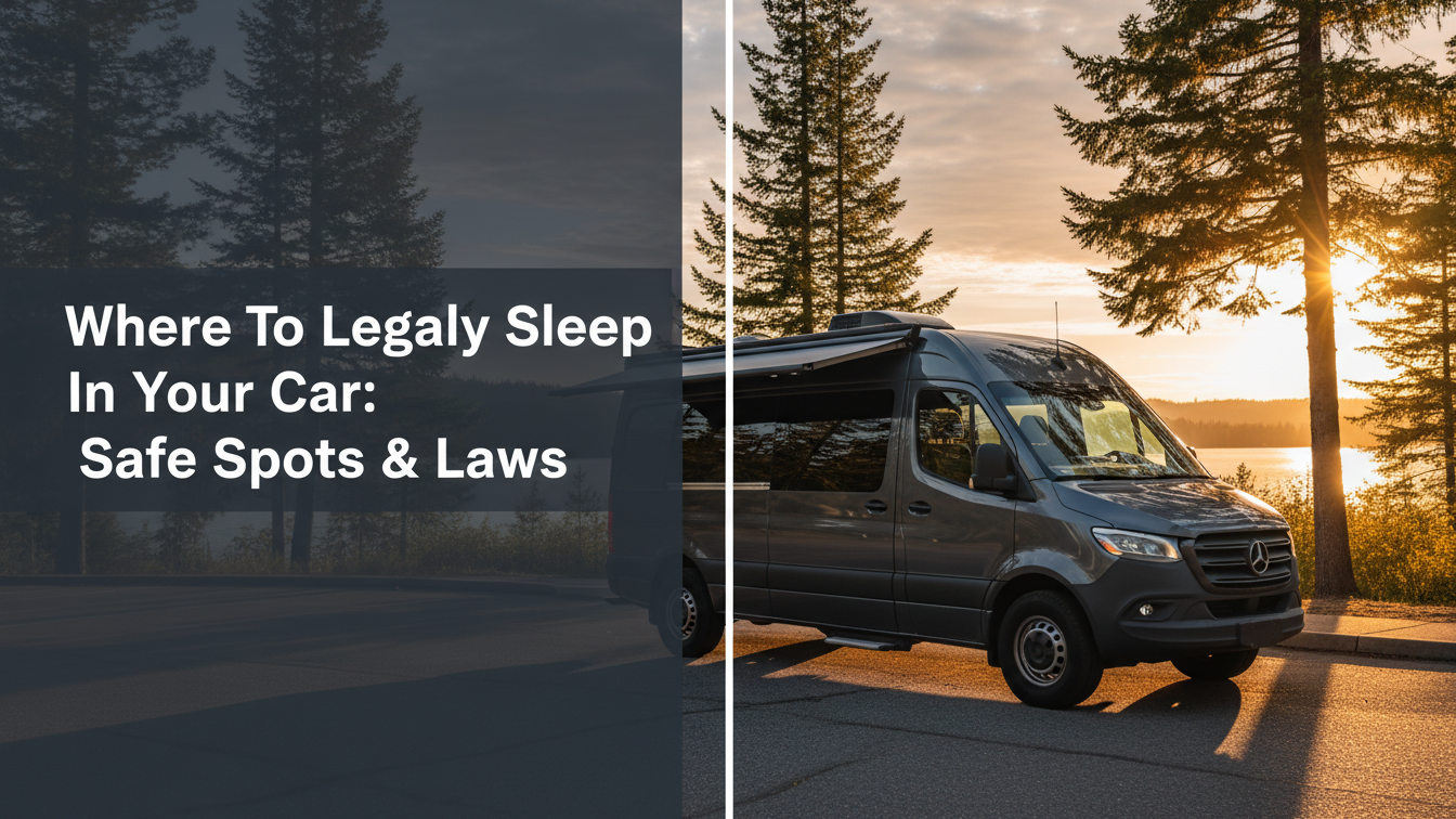 Where To Legally Sleep In Your Car: Safe Spots & Laws [year]