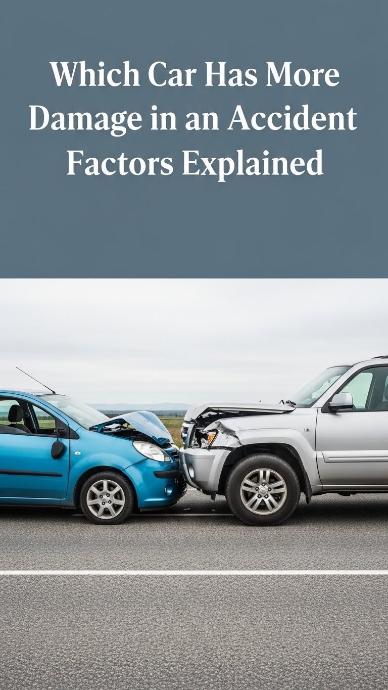 which car has more damage in an accident